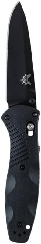 Benchmade Barrage 580BK Black-Plain Edge-New in Factory Box-Free Shipping