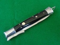 RARE Large c. 1970's RIZZUTO ESTILETO MILANO 10-3/8" SOMBRERO FOLDING GUARDS NICE !!! RARE Large c. 1970's RIZZUTO ESTILETO MILANO 10-3/8" SOMBRERO FOLDING GUARDS NICE !!!