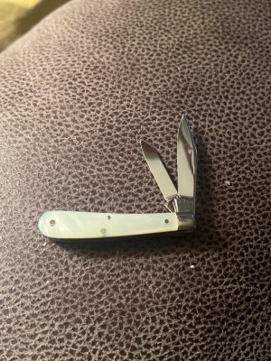 1920/40 CASE TESTED XX 8229 1/2 Genuine Mother Of Pearl Handles With Two Blades 