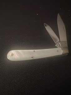 1920/40 CASE TESTED XX 8229 1/2 Genuine Mother Of Pearl Handles With Two Blades 
