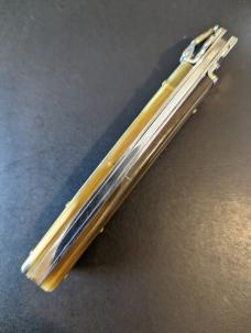 NIB HONEY HORN AGA CAMPOLIN DOMINUS 23CM-9" BAYONET AUTO NIB HONEY HORN AGA CAMPOLIN DOMINUS 23CM-9" BAYONET AUTO