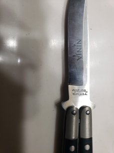1980's Valor Ninja Balisong #527 1980's Valor Ninja Balisong #527