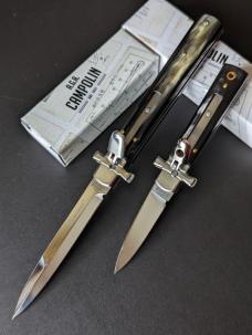 BRAZILIAN HORN AGA CAMPOLIN LEVERLOCK "DOMINUS" SET OF 2!!! FULL 9" 23CM AND MINI 6" 15CM BRAZILIAN HORN AGA CAMPOLIN LEVERLOCK "DOMINUS" SET OF 2!!! FULL 9" 23CM AND MINI 6" 15CM
