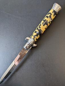 NOS SKM 23CM-9 INCH BAYONET BUMBLEBEE LUCITE 