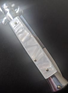 NOS SKM 23CM-9 INCH BAYONET WHITE PEARLEX