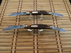 SCHRADE N.Y. OLD TIMER 34OT MIDDLEMAN VINT. USA CARBON STEEL BLADES MEDIUM STOCKMAN 2 UNUSED KNIFES SCHRADE N.Y. OLD TIMER 34OT MIDDLEMAN VINT. USA CARBON STEEL BLADES MEDIUM STOCKMAN 2 UNUSED KNIFES
