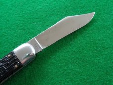 RARE SCHRADE Walden , NY  MKII PARATROOPER Black Composition MINT !