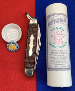 Great Eastern Cutlery Northfield Texas Camp Knife CC SFO 981416 ................................(E1)
