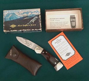 Western Cutlery Westlock S-521 D Lynx NOS