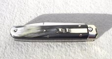 NEW 2022 AGA CAMPOLIN BARON 8" GENUINE BRAZILIAN HORN CAMPOLIN, ITALY - W/BOX & LEATHER POUCH