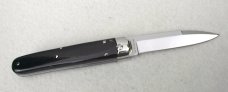 NEW 2022 AGA CAMPOLIN BARON 8" GENUINE BRAZILIAN HORN CAMPOLIN, ITALY - W/BOX & LEATHER POUCH