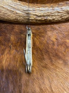 Craftsman USA., 9487, 3 Blade Pocket Knife, Jigged Bone Handles, 3 1/8" Craftsman USA., 9487, 3 Blade Pocket Knife, Jigged Bone Handles, 3 1/8"