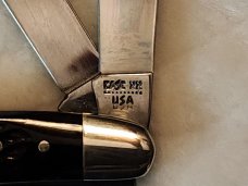 CASE XX U.S.A. 6347 HP LARGE STOCKMAN BROWN BONE HANDLE 10 DOT 1980 "MINT"