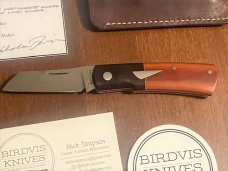 Birdvis Hitchcock V1 slipjoint by Nick Timpson. Birdvis Hitchcock V1 slipjoint by Nick Timpson.