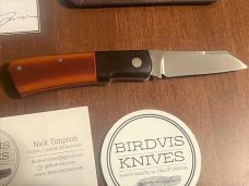 Birdvis Hitchcock V1 slipjoint by Nick Timpson. Birdvis Hitchcock V1 slipjoint by Nick Timpson.