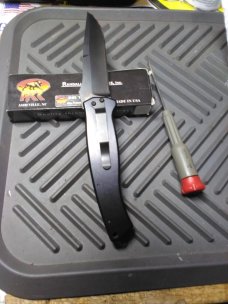 (discounted) RAYMOND KING KNIVES SS1 auto - USA, Ashville, NC 