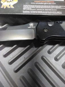 (discounted) RAYMOND KING KNIVES SS1 auto - USA, Ashville, NC 