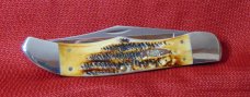 MINT IN BOX CASE XX USA 6.5265 SS 6265 BONE STAG FOLDING HUNTER  2015