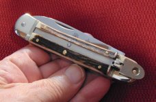 VINTAGE HUBERTUS SPRINGER AUTOMATIC GESCHMIEDT GERMANY LEVER GENUINE STAG VINTAGE HUBERTUS SPRINGER AUTOMATIC GESCHMIEDT GERMANY LEVER GENUINE STAG