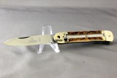 HUBERTUS Automatic with Spear Blade, Stag Handles, Mint Knife, Never Carried or Used, Free Shipping HUBERTUS Automatic with Spear Blade, Stag Handles, Mint Knife, Never Carried or Used, Free Shipping