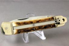 HUBERTUS Automatic with Spear Blade, Stag Handles, Mint Knife, Never Carried or Used, Free Shipping HUBERTUS Automatic with Spear Blade, Stag Handles, Mint Knife, Never Carried or Used, Free Shipping