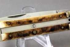 HUBERTUS Automatic with Spear Blade, Stag Handles, Mint Knife, Never Carried or Used, Free Shipping HUBERTUS Automatic with Spear Blade, Stag Handles, Mint Knife, Never Carried or Used, Free Shipping