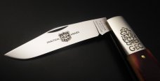 Great Eastern Cutlery #86 2-Acorn Barlow Rust Orange Natural Bone GEC 861121