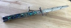 Frank B Abalone Lock Back Swing Guard Frank B Abalone Lock Back Swing Guard