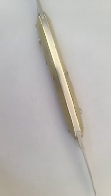VINTAGE 1940's G. SCHRADE KNIFE CO B'PORT CT PRESTO 3.25" DOUBLE CROSS AUTO POCKET PEN KNIFE VINTAGE 1940's G. SCHRADE KNIFE CO B'PORT CT PRESTO 3.25" DOUBLE CROSS AUTO POCKET PEN KNIFE