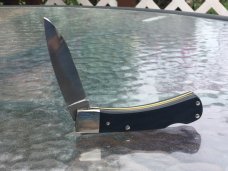 Schrade Old Timer 5OT Bruin with Canyon Blue Richlite Handles