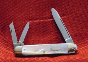MINT CACTUS  J. PRITZLOFF HDWE. CO. WHITTLER KNIFE GENUINE PEARL 