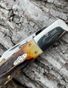 CASE XX 2006 CCC 25th ANNIVERSARY STAG GRAND DADDY BARLOW