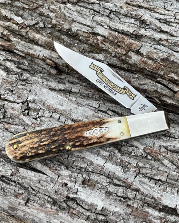 CASE XX 2006 CCC 25th ANNIVERSARY STAG GRAND DADDY BARLOW