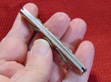 MINT IN BOX CONDITION CASE XX OL278SS OLYMPIC STERLING SILVER DESIGN SHAW-LEIBOWITZ 1980 WITH COA