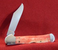  1998 CASE XX USA LONG TAIL C 2 DOTS  61549L SS SMOOTH RED APPALOOSA  BONE COPPERLOCK 