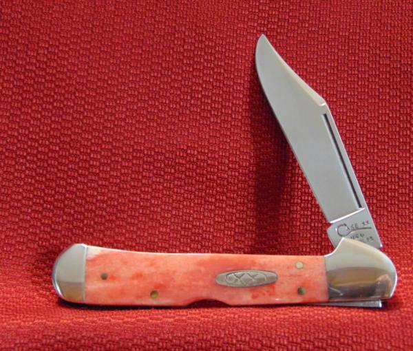  1998 CASE XX USA LONG TAIL C 2 DOTS  61549L SS SMOOTH RED APPALOOSA  BONE COPPERLOCK 