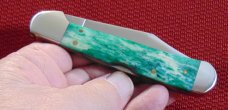  1997 CASE XX USA  61549L SS SMOOTH GREEN APPALOOSA  BONE COPPERLOCK 