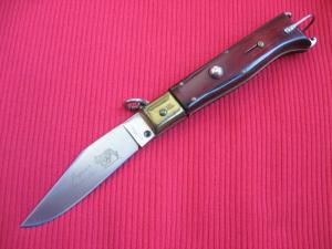 Vintage Italian Zoppis Jaguar Ring Pull Switchblade Knife
