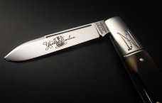 Great Eastern Cutlery Northfield UN-X-LD #77 Yankee Barlow Antique Yellow Sawcut Bone GEC 772122 Great Eastern Cutlery Northfield UN-X-LD #77 Yankee Barlow Antique Yellow Sawcut Bone GEC 772122