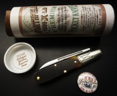 Great Eastern Cutlery Northfield UN-X-LD #77 Yankee Barlow Antique Yellow Sawcut Bone GEC 772122 Great Eastern Cutlery Northfield UN-X-LD #77 Yankee Barlow Antique Yellow Sawcut Bone GEC 772122