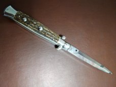 AGA CAMPOLIN 10" PICKLOCK WITH THICK STAG HANDLES NICE!! NEAR MINT!! AGA CAMPOLIN 10" PICKLOCK WITH THICK STAG HANDLES NICE!! NEAR MINT!!