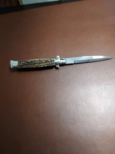 AGA CAMPOLIN 10" PICKLOCK WITH THICK STAG HANDLES NICE!! NEAR MINT!! AGA CAMPOLIN 10" PICKLOCK WITH THICK STAG HANDLES NICE!! NEAR MINT!!