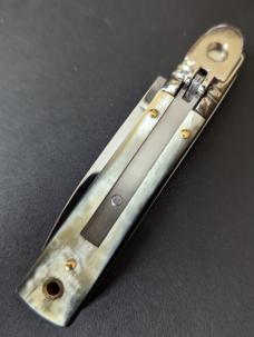 NIB AGA CAMPOLIN 6"-15CM SLIMLINE IN BRAZILIAN HORN NIB NIB AGA CAMPOLIN 6"-15CM SLIMLINE IN BRAZILIAN HORN NIB
