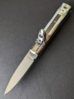 NIB AGA CAMPOLIN 6"-15CM SLIMLINE IN BRAZILIAN HORN NIB 