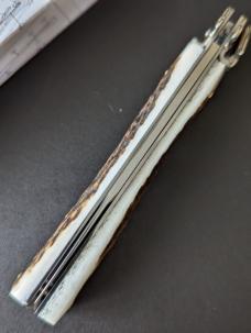 NIB AGA CAMPOLIN STAG DOMINUS 23CM-9" BAYONET AUTO NIB AGA CAMPOLIN STAG DOMINUS 23CM-9" BAYONET AUTO
