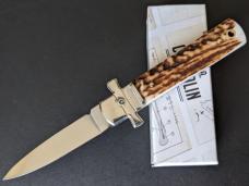 AGA CAMPOLIN MINI DOMINUS IN STAG HORN NIB AGA CAMPOLIN MINI DOMINUS IN STAG HORN NIB