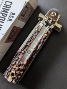 AGA CAMPOLIN MINI DOMINUS IN STAG HORN NIB AGA CAMPOLIN MINI DOMINUS IN STAG HORN NIB