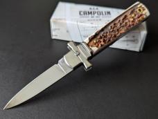 AGA CAMPOLIN MINI DOMINUS IN STAG HORN NIB AGA CAMPOLIN MINI DOMINUS IN STAG HORN NIB