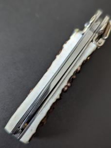 AGA CAMPOLIN MINI DOMINUS IN STAG HORN NIB AGA CAMPOLIN MINI DOMINUS IN STAG HORN NIB