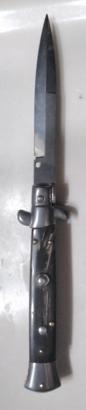 9.0" Frank Beltrame Switchblade Buffalo Horn